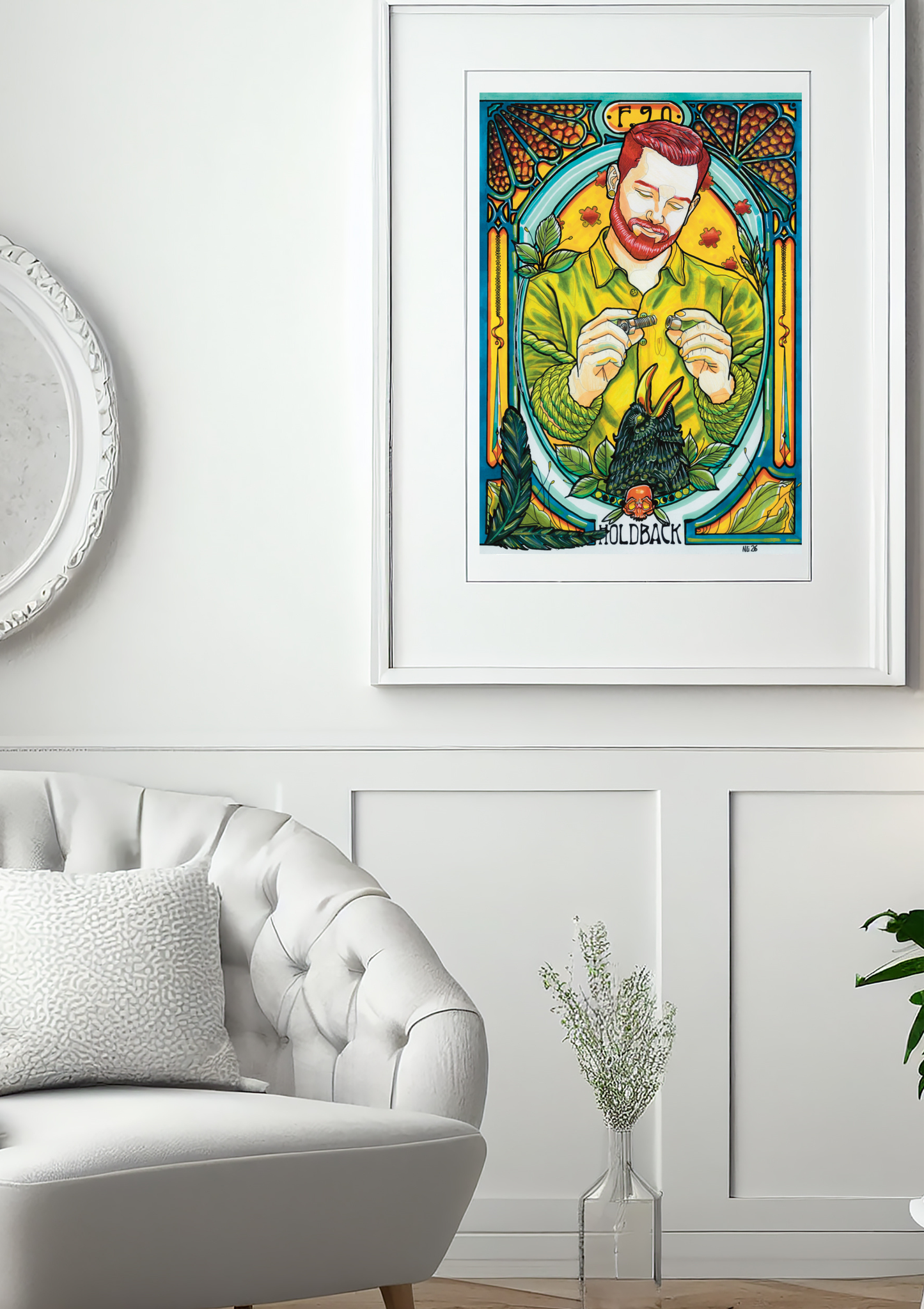 Holdback Artprint A3 Limitierte Auflage Signiert & mit Zertifikat