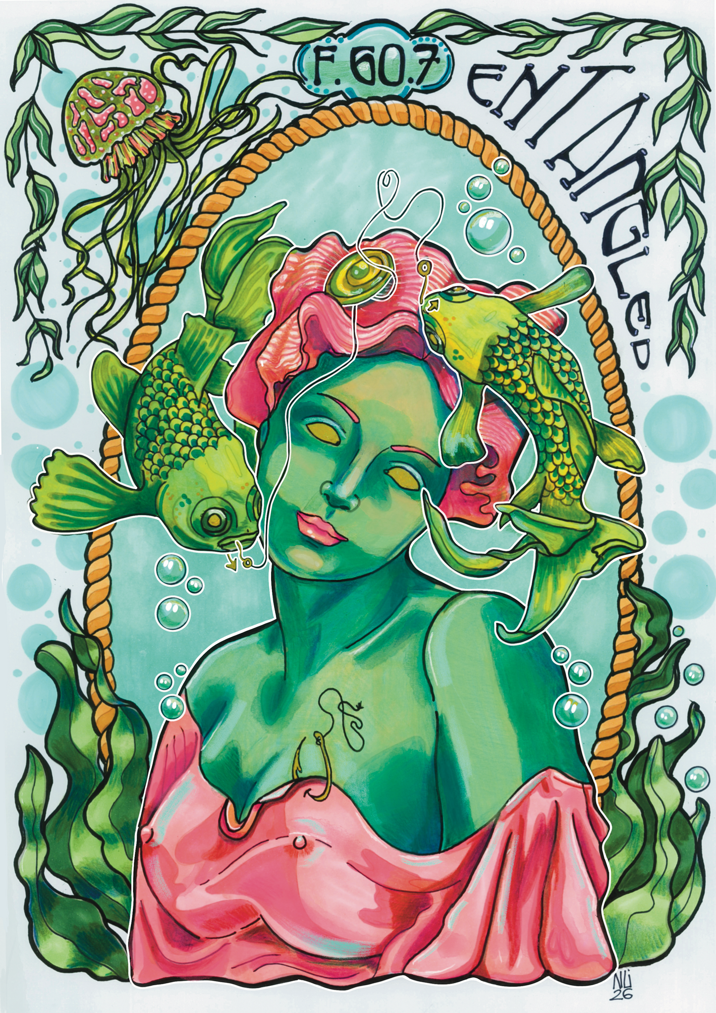 Entangled Artprint A3 Limitierte Auflage Signiert & mit Zertifikat