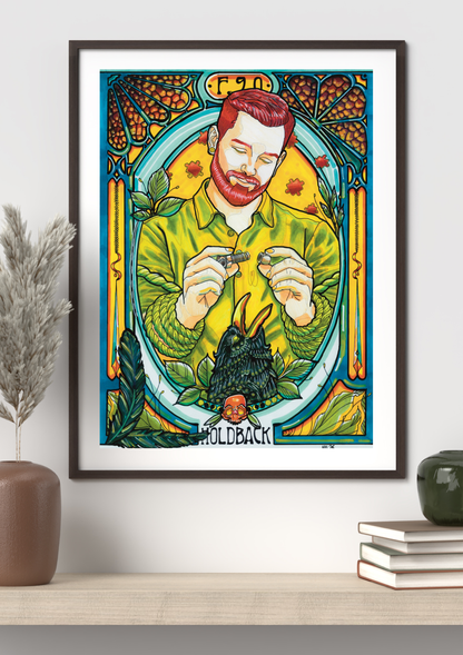 Holdback Artprint A3 Limitierte Auflage Signiert & mit Zertifikat