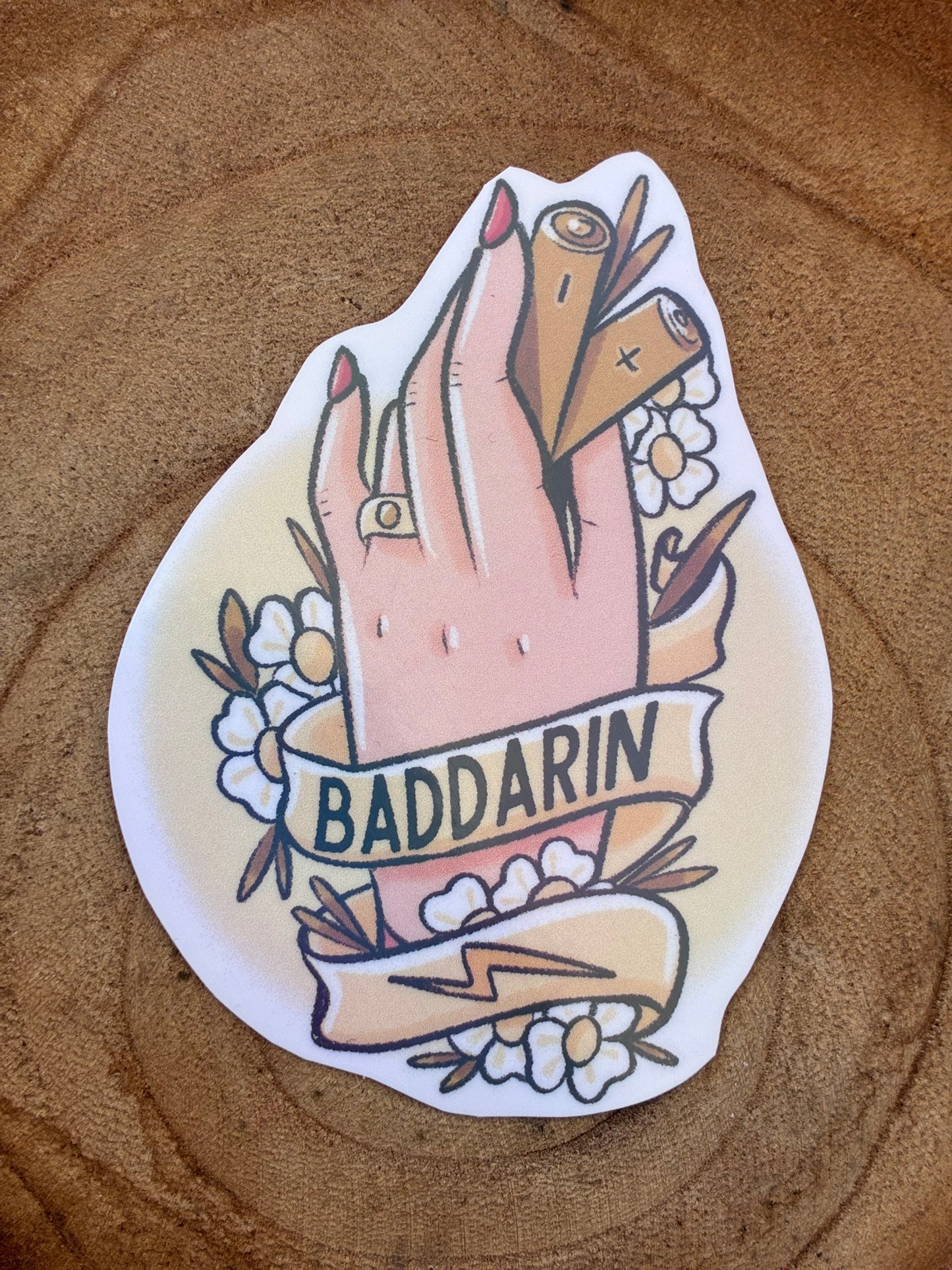 Sticker Baddarin Ruhrpottslang
