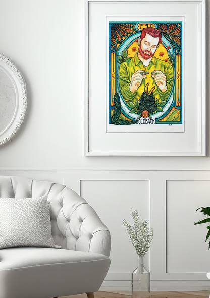 Holdback Artprint A3 Limitierte Auflage Signiert & mit Zertifikat