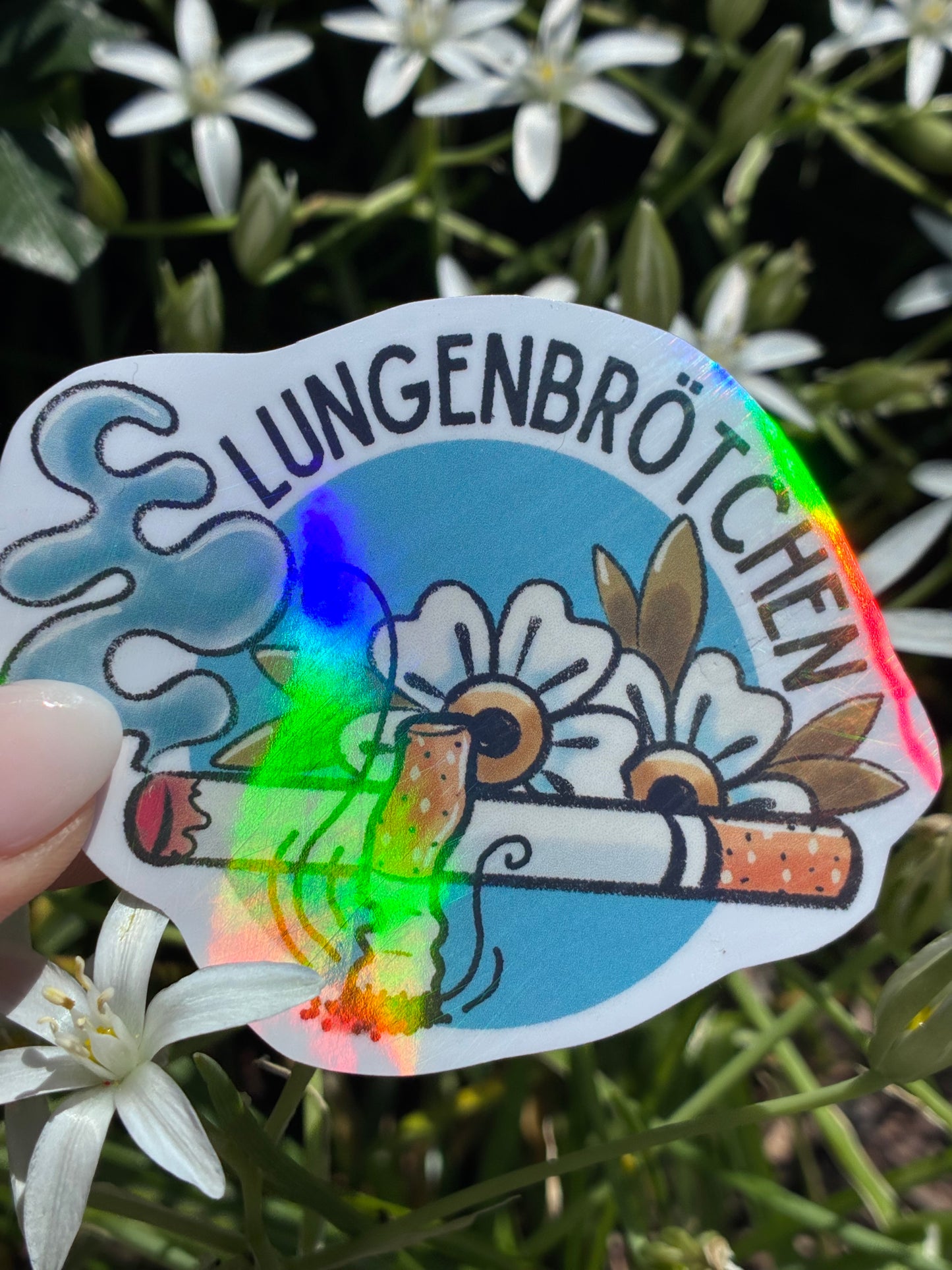 Sticker Lungenbrötchen