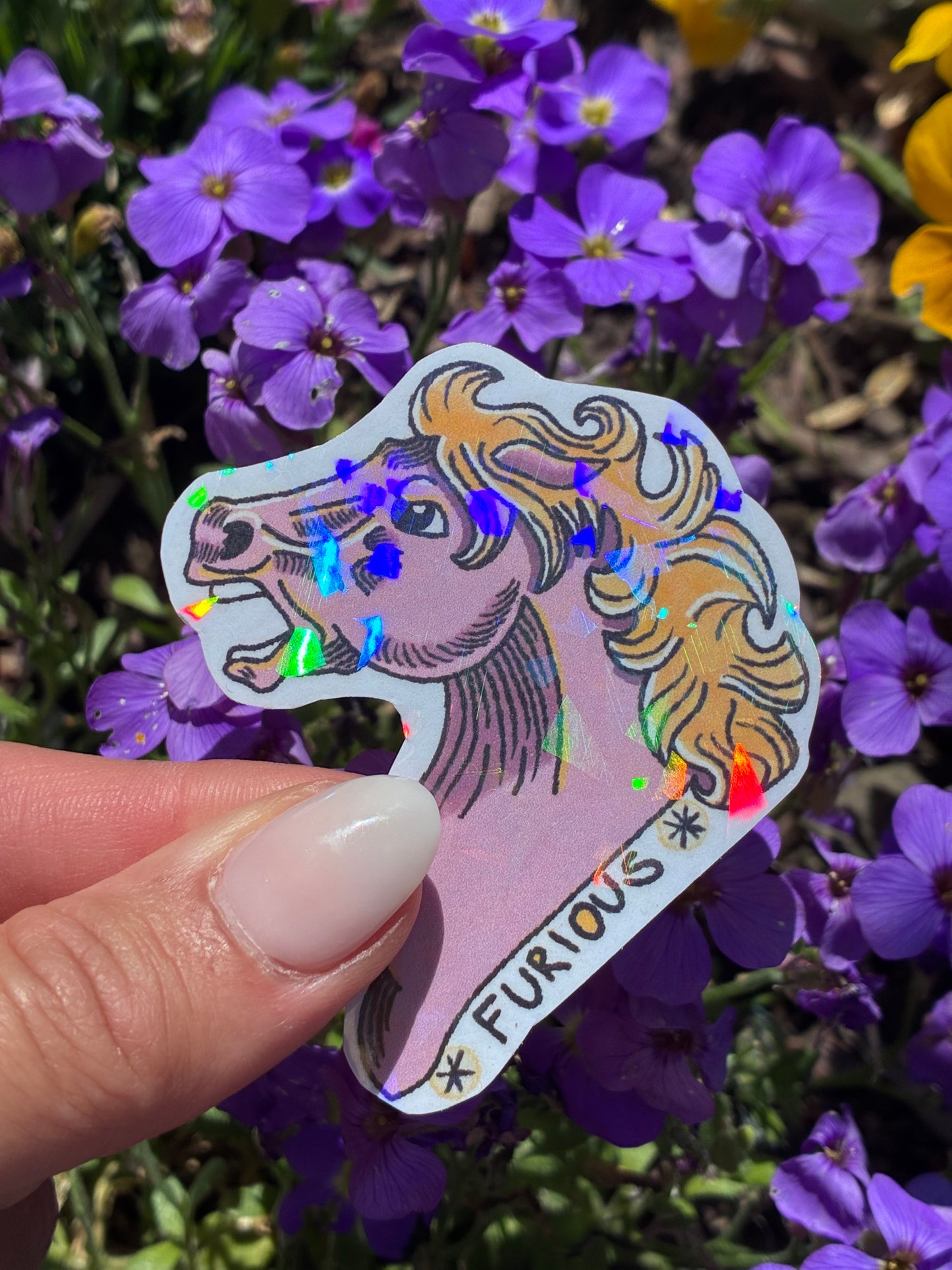 Sticker Furious bunt