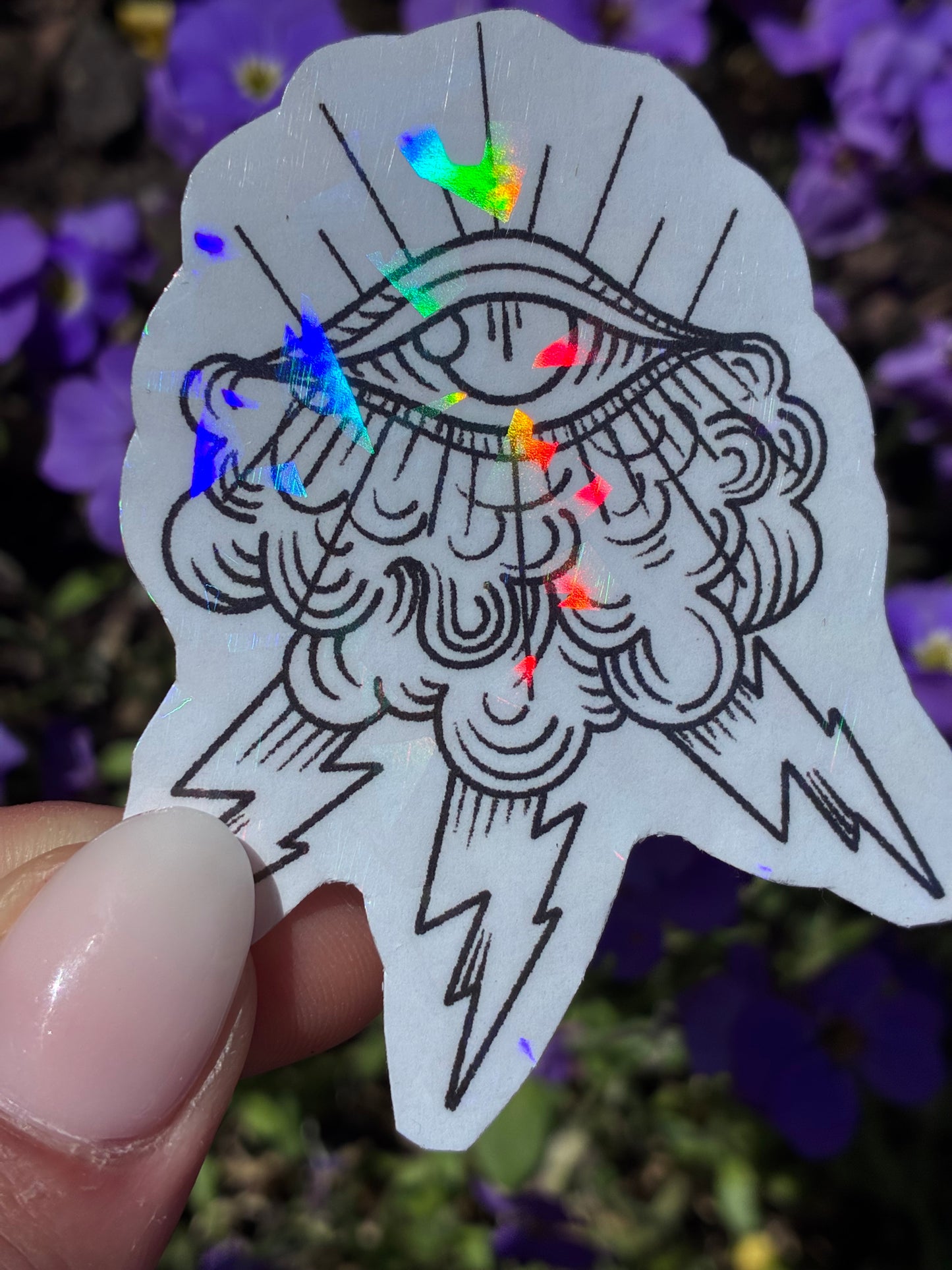 Sticker Auge SW