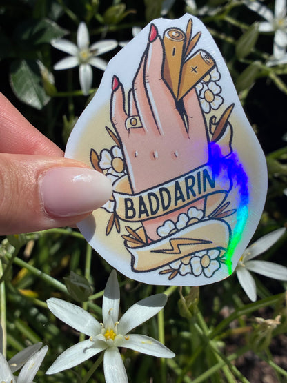 Sticker Baddarin Ruhrpottslang