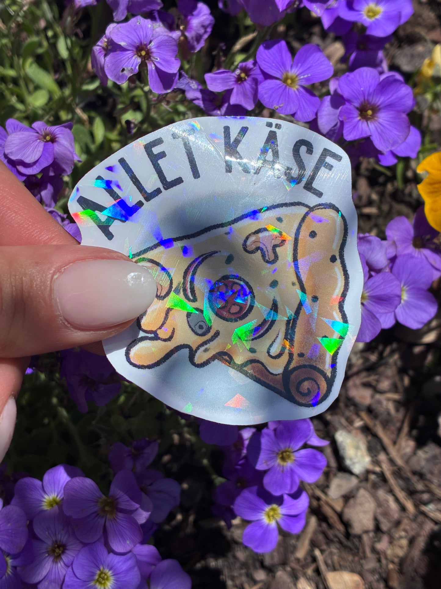 Sticker Allet Käse Ruhrpottslang