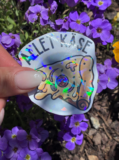 Sticker Allet Käse Ruhrpottslang